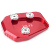Yamaha MT-09 Red Sidestand Kickstand Extension Pad (2013-2016)