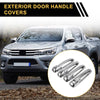 Dodge Ram 1500 (2002-2008) Silver Tone Car Door Handle Protector Set