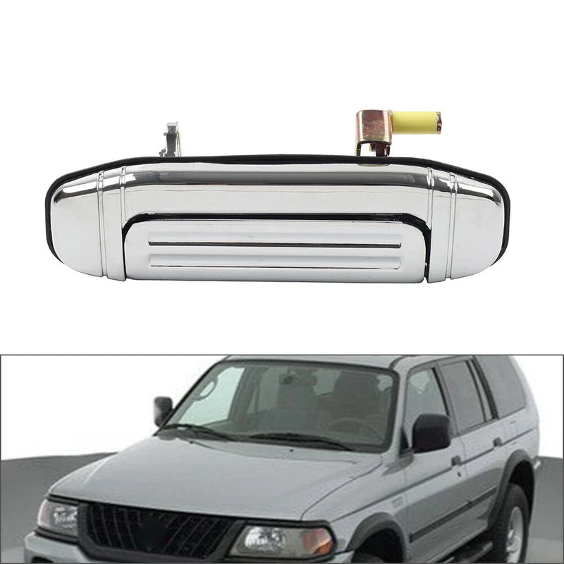 Mitsubishi Pajero Montero Rear Left Chrome Outer Door Handle (92-00)