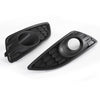 Ford Fiesta Mk7 Zetec Gloss Black Honeycomb Fog Light Covers (2013-2017)