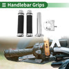 Motorcycle Throttle Bar 7/8" 22mm Hand Grips Cover Kit