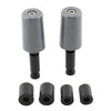 Motorcycle 2 x Universal Handlebar Hand Grips & End Caps (No Year)