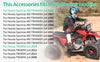 Honda TRX 400EX / 400 Sportrax Chain Slider Guide (1999-2014)
