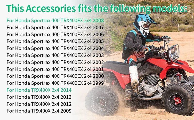 Honda TRX 400EX / 400 Sportrax Chain Slider Guide (1999-2014)