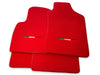 Fiat 500 Premium Red Tailored Floor Mats (2008-2019)