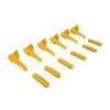 Tire Changer Machine 12Pcs Plastic Duck Head Insert Rim Protectors