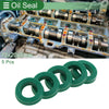 Oil Seal 12x20x5mm 5 Pcs Seal Ring Rotary Shaft TPU High Pressure Green