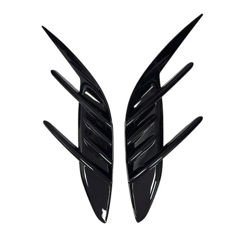 KIA Stinger Rear Bumper Side Wing Air Vent Canard Covers (2017-2023)