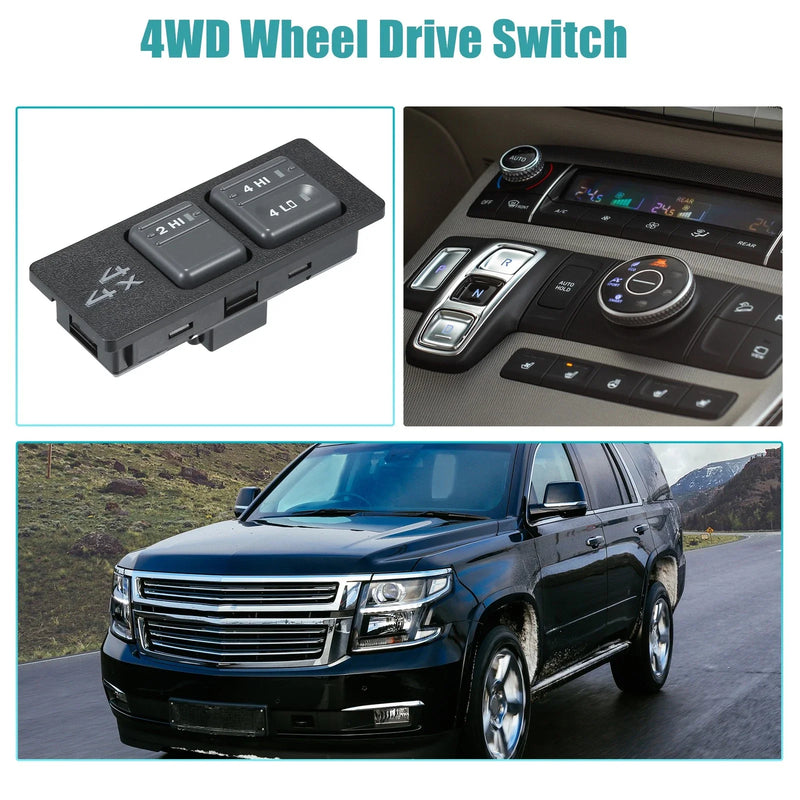 Chevrolet K1500 4WD Selector Switch 4x4 Wheel Drive Switch (1996-1999)