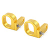 Suzuki DRZ400SM Gold Rear Brake Line Hose Clamp  Aluminum (2005-2022)