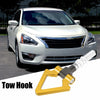 Honda Gold Tone Triangle Front Bumper Tow Hook