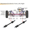 Ram Dakota Front Stabiliser Sway Bar Link Set with Bushing (2005-2011)