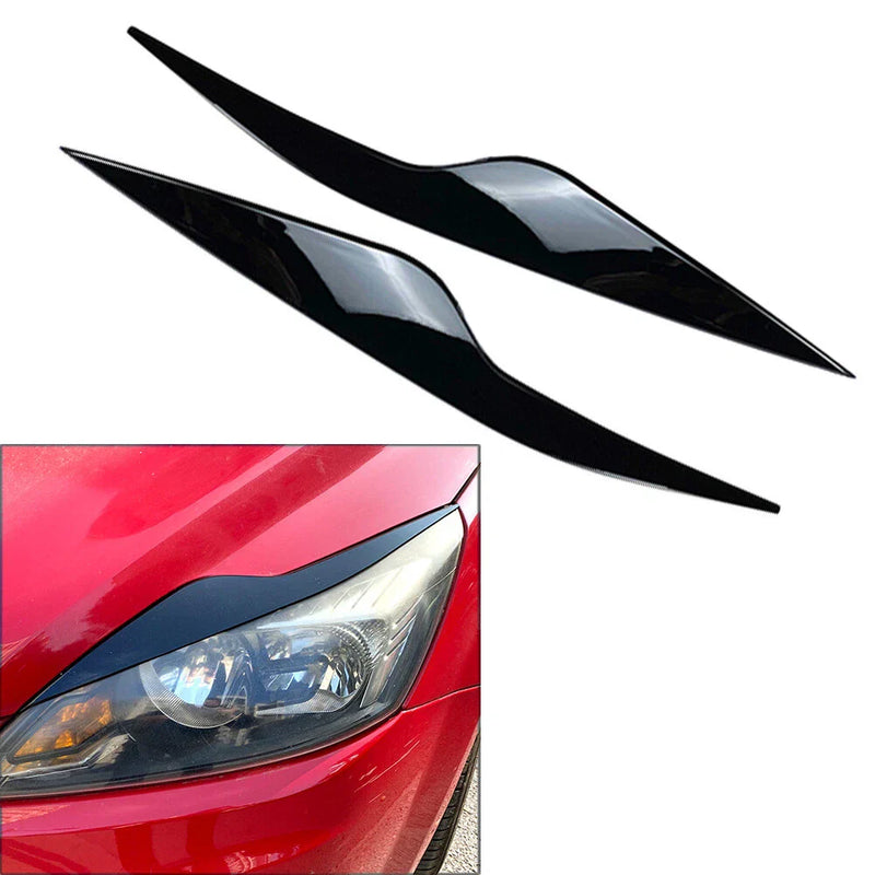 Ford Focus MK2 2008-2010 () Car Eyelids Headlight Eyebrows Trim