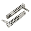 Harley Sportster 883 1200 45° Drilled Footrest Footpeg (2011-2022)