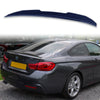 BMW 4 Series F32 2013-2019 Imperial Blue ABS Boot Spoiler (2013-2019)