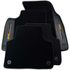 Audi A3 3-Door Hatchback (1996-2000) with Carbon Fiber Black Floor Mats