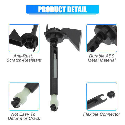Ford Focus Bonnet Release Lock Kit with Latch & 2 Keys (2004-2012)