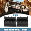 Jeep Wrangler JK JKU Soft Top Rear Window Clips (2007-2018)