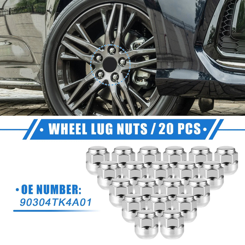 Honda Odyssey Honda Pilot 20 Pcs Wheel Lug Nuts M14x1.5