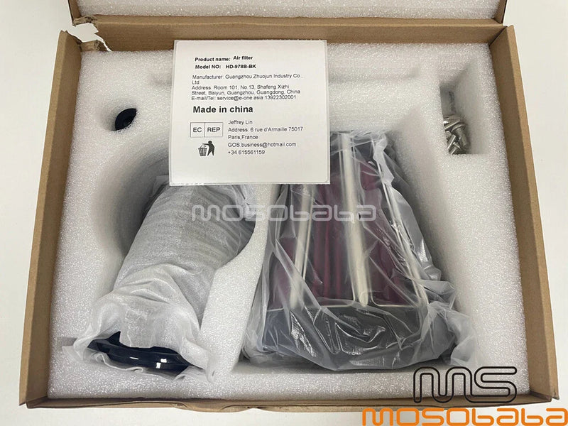Harley Dyna Street Bob Intake Air Filter Cleaner Kit (2006-2017)