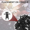 GM Bumper Push Type Plastic Retainer Rivet Front Fender Skirt Clip 25pcs