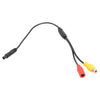 Car Camera Signal Harness / 4-Pin / Car Male To CVBS Female