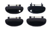 Daewoo Nubira J100 / J150 4pcs Smooth Black Outer Door Handle (1997–2003)