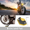 Honda 1 Set Aluminum Alloy Kickstand Pad with Wrench Black Yellow