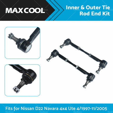 Nissan D22 Navara 4x4 Tie Rod Ends Kit (1997-2005)