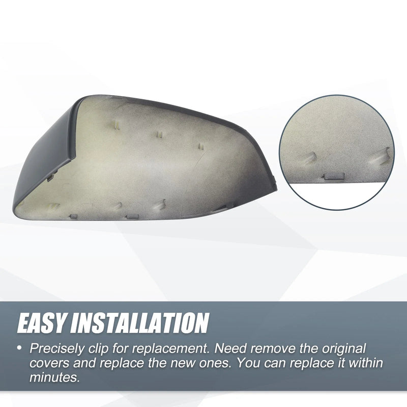 Land Rover Range Rover Sport Discovery Gray Right Side Mirror Cover Caps
