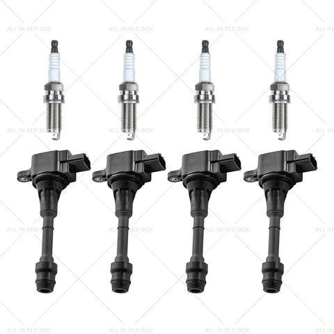 Nissan X-Trail 4x Ignition Coils & 4x Spark Plugs (2001-2007)