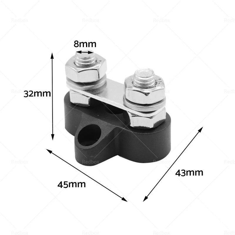 Distribution Studs M8 Bus Bar Terminal Blocks 5/16" 12V-24V