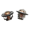 GMC Duramax 6.6L Pickup Thermostat Kit 1 Pair 180°F & 185°F (2001-2016)