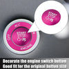 Dodge Charger Challenger Pink Push Start Button Cover Trim Kit