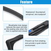 Jeep Wrangler Front Door Felt Gasket Trim Seal (2007-2018)