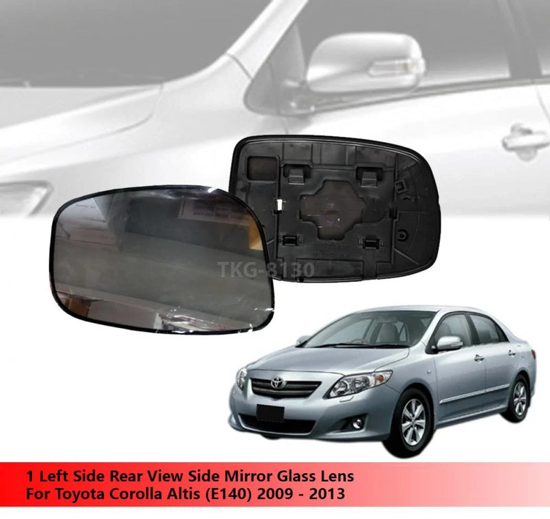 Toyota Corolla Altis (E140) LH Rear View Mirror Glass Lens (2009-2013)