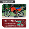Honda CR85R CR85RB Top End Gasket Piston Kit 47.5mm (2003–2007)