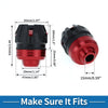 Motorcycle Frame Sliders / Front Fork / Falling Protection Plastic Red 2 Pcs