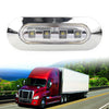 Car Truck Trailer 12V 5 x LED White Side Clearance Marker Lights