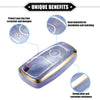 Ford Explorer, Ecosport, Mustang 3 x Button TPU Key Fob Cover Case (2011-2023)