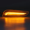 Mercedes CLK-Class W209 Clear Lens LED Bumper Side Marker Light (2003–2009)