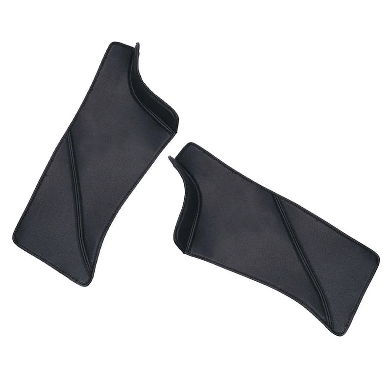Tesla Model Y Black Rear Door Sill Pedal Protector Covers (2020-2022)