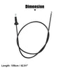 BMW 325i Base 3.0L Hood Release Cable Door Handle Cable