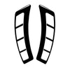 Infiniti FX35 QX70 Glossy Black Fender Air Intake Covers (2003-2017)