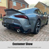 Toyota GR Supra Rear Trunk Spoiler Wing Lip Carbon Black (2020-2024)