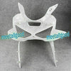 Kawasaki Ninja ZX6R White Front Cowl Upper Fairing (2003-2004)