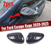 Ford Escape Carbon Fiber Side Rearview Mirror Cover Cap Trim (2020-2024)