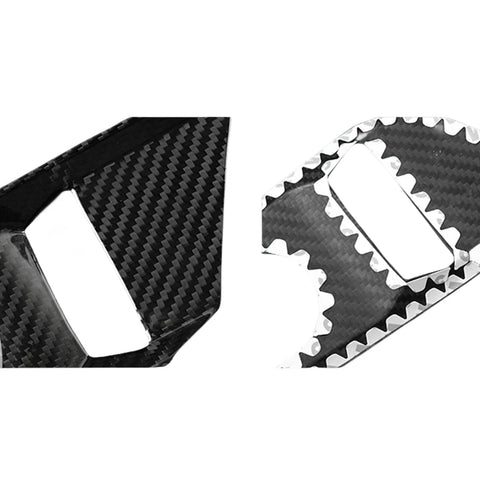 Corvette C8 (2020-2024) Black Carbon Fiber Multimedia Button Panel Cover