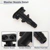 Land Rover (2010-2012) 1 Pc Headlight Washer Nozzle