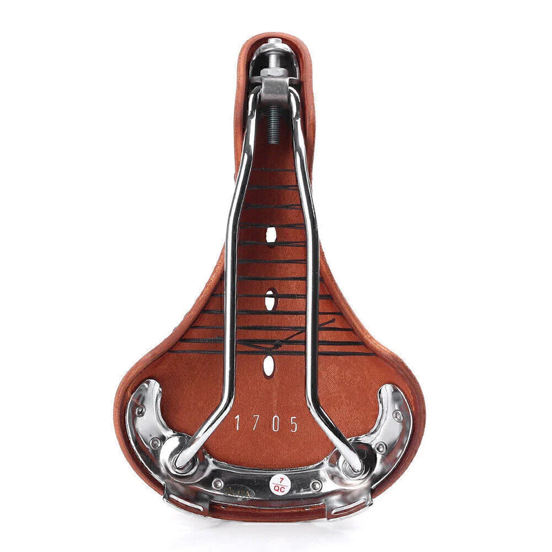 Sportive Riders - Brown Leather Bicycle Saddle B17